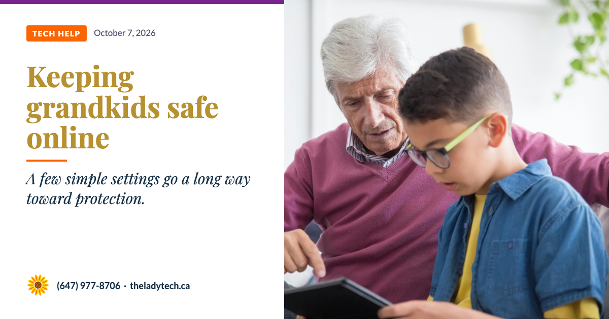 Keeping Grandkids Safe Online