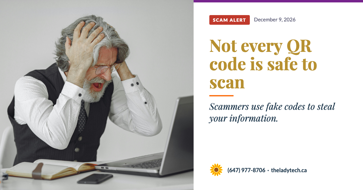 Not Every QR Code Is Safe to Scan