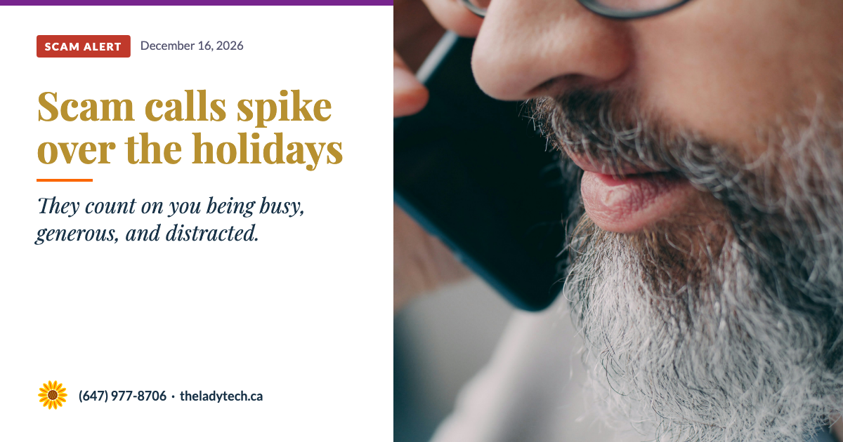 Scam Calls Spike Over the Holidays