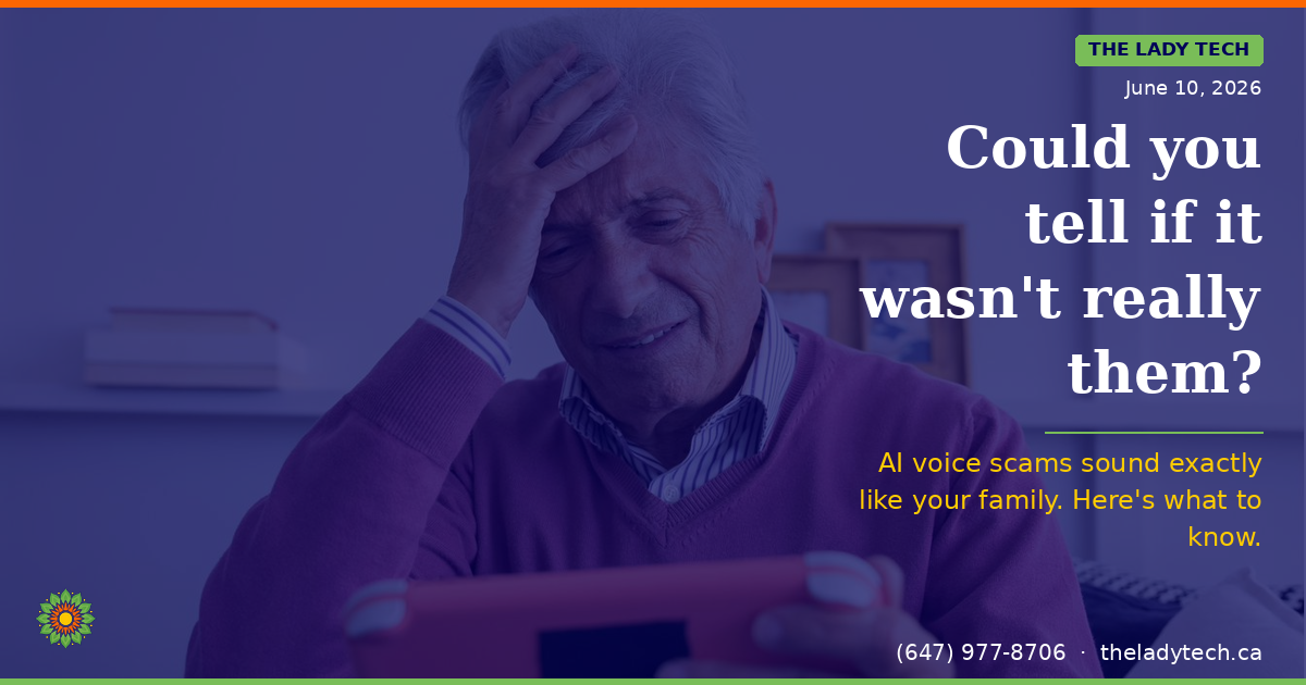 That Was Not Your Grandchild on the Phone