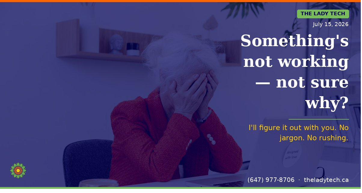 Something’s Not Working — Not Sure Why?